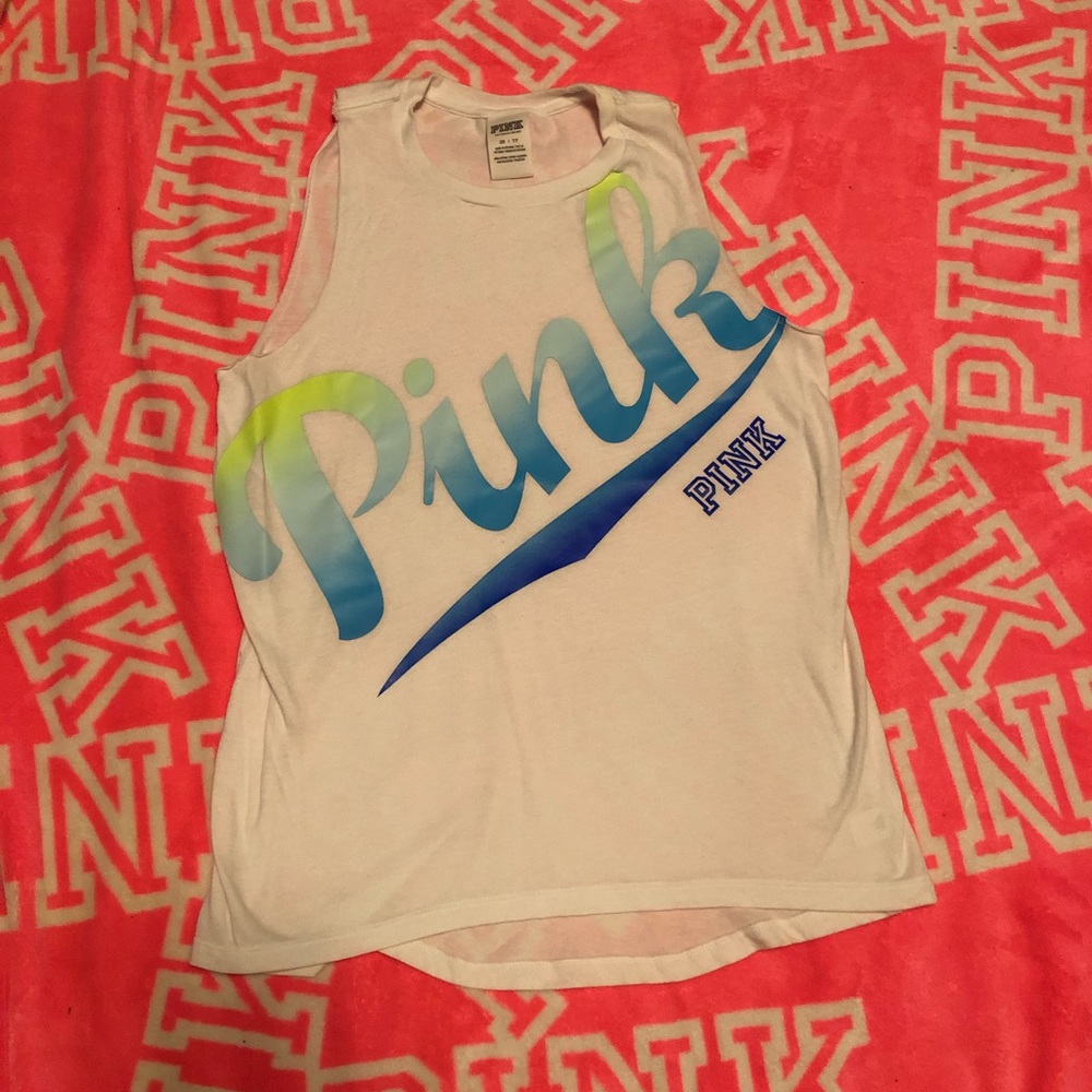 Rare vs pink ombré tank top